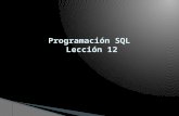 Curso SQL - Leccion 12