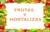Frutas y hortalizas.