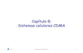 Capítulo 8: Sistemas celulares CDMA