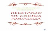 Andalucía. Recetario de cocina andaluza