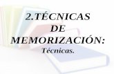 2. técnicas de memorización