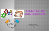 Presentación Manual de Organización