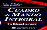 CUADRO DE MANDO INTEGRAL, 2da edición   Robert Kaplan & David Norton