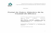 Portal de Datos Abiertos de la Ciudad de México