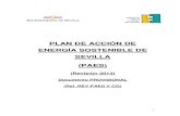 PLAN DE ACCIÓN DE ENERGÍA SOSTENIBLE DE SEVILLA (PAES)