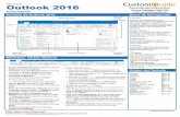 Microsoft Outlook 2016 - Guía Rápida