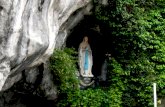 La virgen de Lourdes