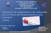 Técnicas de diagnóstico de infección por el VIH