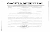 Gaceta municipal 39 2016