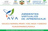 Proyecto AVA Normal Huauchinango