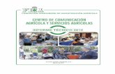 Informe Técnico Centro de Comunicación y Servicios Agrícolas 2010