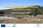 Presentación Planes de Gestión de Espacios Red Natura 2000. Jornadas Renpa Sevilla