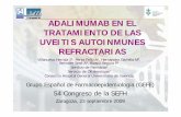 adalimumab en el tratamiento de las uveitis autoinmunes refractarias