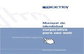 Manual de identidad corporativa para uso web