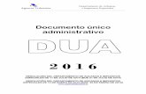 Documento único administrativo
