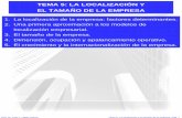 TEMA 5 LA LOCALIZACION Y EL TAMAÑO DE LA EMPRESA.pdf