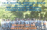 Proyecto de Investigación 1° 2012