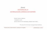 (breve) HISTORIA DE LA ESTIMULACIÓN CARDIACA EN ESPAÑA