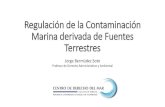 Regulación de la contaminación marina derivada de fuentes terrestres