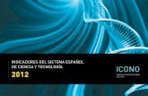 indicadores del sistema español de ciencia y tecnología 2012