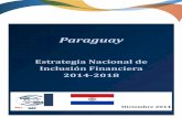 Paraguay: Estrategia Nacional de Inclusión Financiera 2014-2018