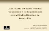 LABORATORIO DE SALUD PÚBLICA: Presentación de experiencias con métodos rápidos de detección