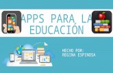 Apps para la educación