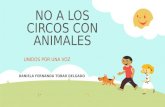 No a los circos con animales