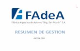 Fadea: Informe de Cristina Salzwedel presentado al Presidente Macri