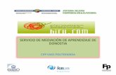 Presentación del servicio de mediación de aprendizaje de Easo Politeknikoa (2015-2016)