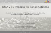 Código Orgánico del Ambiente (Ecuador) y su impacto en zonas urbanas