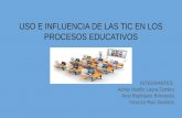Uso e influencia de las TICs en los procesos educativos