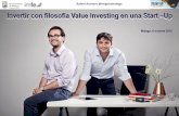 El Value Investing aplicado a la inversión en Start-Up
