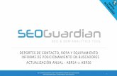 SEOGuardian - Deportes de Contacto: Ropa y Equipamiento - Actualización