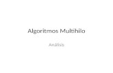 Analisis de Algoritmos Multihilo