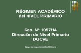 Régimen Académico-Nivel-Primario