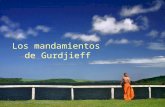 Los mandamientos de Gurdjieff