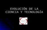 Tecnologia y su evolucion
