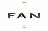 Catálogo de Ventiladores de Techo Faro 2016