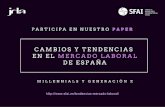 Paper Millennials y Generación Z: Cambios y tendencias en el mercado laboral en España