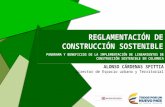Alonso Cárdenas Spittia - Reglamentación de Construcción Sostenible