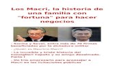 Los Macri, la historia de una familia con "fortuna" para hacer negocios