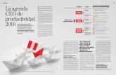 La agenda CEO de Productividad 2016 - Aurys-Revista G de Gestión