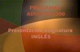 Adultos 2000- Inglés