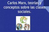 Carlos Marx, teorías y conceptos sobre las clases sociales