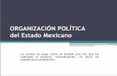 Organización política del estado mexicano