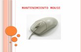 Mantenimiento mouse