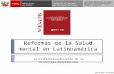 Reformas de la Salud Mental en Latinoamérica