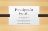Participación social