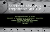 Servicios básicos y componentes del crm
